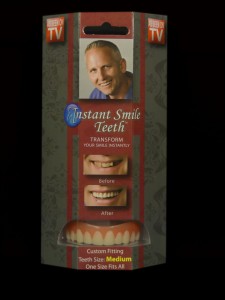 NAKŁADKA INSTANT SMILE seria DELUXE ROZMIAR ŚREDNI, kolor NATURALNY A2